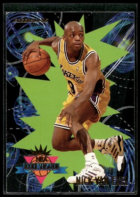 #ad 1994 Fleer Nick Van Exel #24 Los Angeles Lakers $1.62
