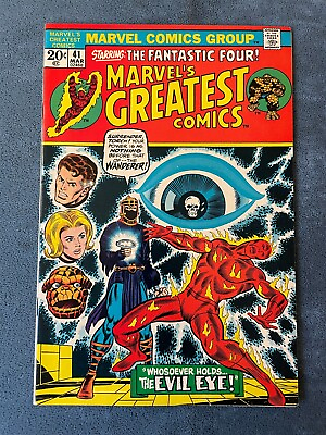 #ad Marvels Greatest Comics #41 1973 Marvel Comic Book Stan Lee Jim Starlin NM $9.99