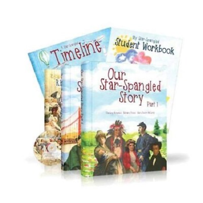 #ad Grade 1 4 Our Star Spangled Story Notgrass History Homeschool Curriculum Package $95.00