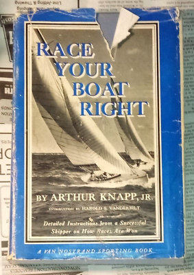 #ad Race Your Boat Right Arthur Knapp HCDJ 1952 $13.99