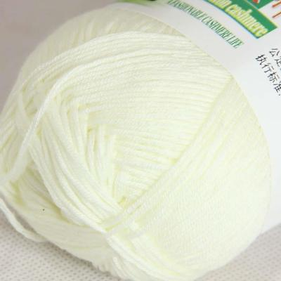 #ad Sale New 1 Skein x 50g Soft Bamboo Cotton Baby Hand Knit Shawls Crochet Yarn 02 $4.49