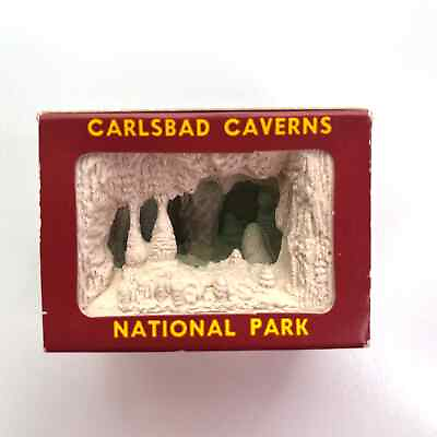 #ad Vintage Carlsbad Caverns National Park Souvenir Mini Scene Replica New Mexico $19.99