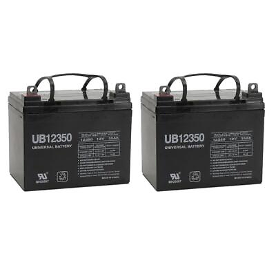 #ad UPG 2 Pack New BATTERY12V35AhGOLDEN TECHNOLOGYGOLDEN COMPANION Free Ship $179.99