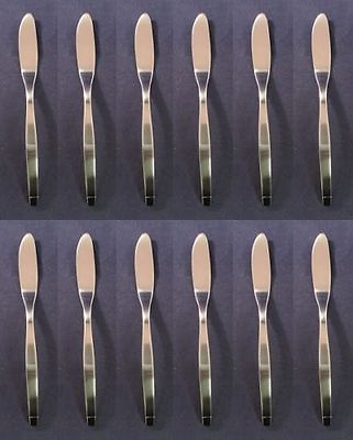 #ad SET OF TWELVE Oneida Stainless Flatware SLING Butter Cheese Knives NEW $17.99