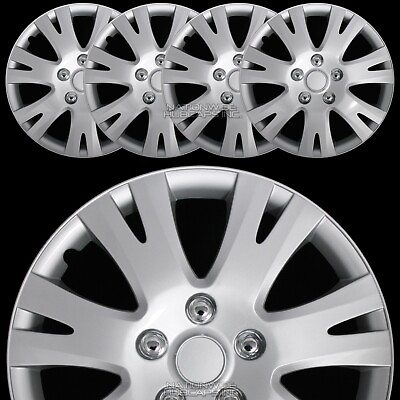 #ad 4 fits Mazda 6 and 3 2003 2016 Hub Caps 16quot; Full Set Wheel Covers fit Steel Rims $54.99