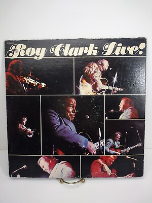#ad Roy Clark Roy Clark Live 33 RPM LP Record Dot Records 1972 DOS 26005 $7.31