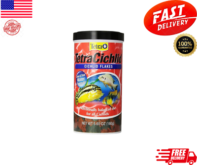 #ad Tetra USA Tetra Cichlid Flakes Food 5.65 oz. $18.99