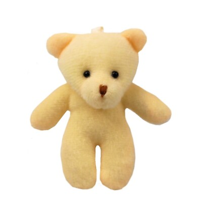 #ad Bear.Stuffed Toy.Mini Bear.Bear.Parts Fluffy Bear A Type Approx. 11Cm Color Crea $32.99