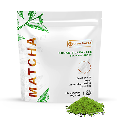 #ad 🍵100% Pure Organic Macha Green Tea Powder Japanese Culinary Grade 1 oz. 🍵 $10.99