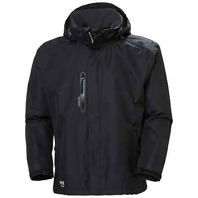 #ad Helly Hansen Workwear Manchester Waterproof Shell Rain Jacket $75.00