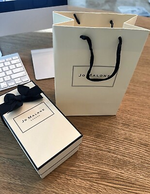 #ad Jo Malone Perfume Empty Box Only with Ribbon And Empty Bag $23.00