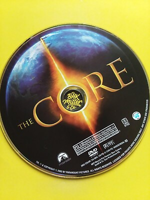 #ad The Core DVD DISC SHOWN ONLY $4.99