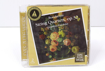 #ad Luigi Boccherini String Quartets Opus 32 2 CD Set 2009 Teldec $19.97