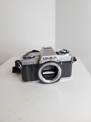 #ad Minolta X 370 35mm SLR Film Camera Body Only No Lens $24.99