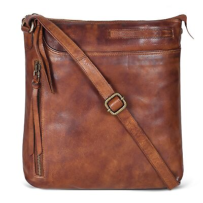 #ad Real Genuine Leather Crossbody Bags for Women Ladies Sling Bags Medium Si... $73.49