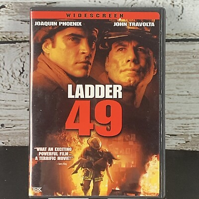 #ad Ladder 49 DVD 2005 Widescreen Joaquin Phoenix John Travolta Jacinda Barret $3.99