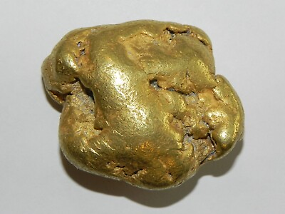 #ad 128.9 gram Nugget from Nugget Creek Alaska as seen on TVs Gold Rush: White Water $17900.00