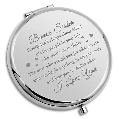 #ad Bonus Sister Gift from Sister Friendship Gift Compact Mirror Sister in Law Gi... $18.17
