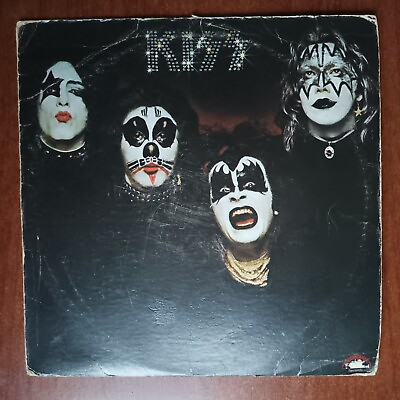 #ad Kiss Vinyl LP Glam Rock Hard Rock Casablanca US Strutter Black Diamond $21.58