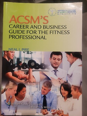 #ad ACSM#x27;s Career and Business Guide for the Fitness Professional American Coll... $40.00