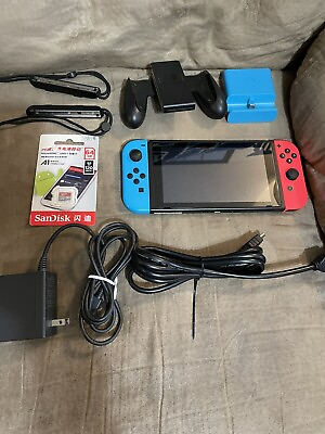 #ad Nintendo Switch 32GB Console Bundle Tested Works Nice Condition $219.99