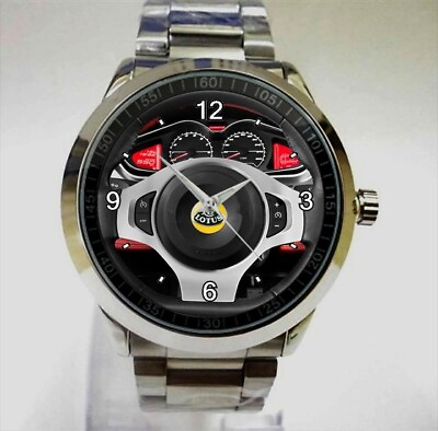 #ad Hot 2009 Lotus Evora 2 Door Steering Wheel Item Collection Sport Metal Watch $24.99