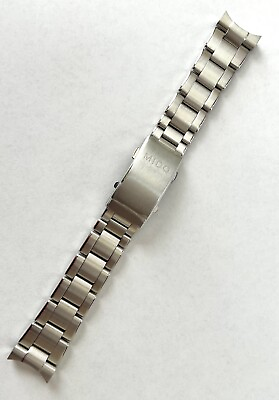#ad Original MIDO Ocean Star FITS CASE BACK # M026430A Steel Watch Band Bracelet $165.00