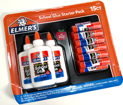 #ad Elmer#x27;s School Glue Starter Pack 15 ct $11.00