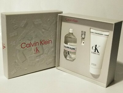 #ad #ad CK Everyone by Calvin Klein EDT 1.6 Oz Unisex Gift Set Brand New In Box $25.00