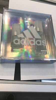 #ad Adidas Moves by Adidas Gift Set 30ml EDT11ml EDT Box Ripped Off Vintage W C $89.99