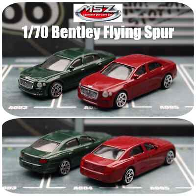 #ad 1 70 Bentley Flying Spur Hybrid Toy Car Miniature Vehicle Diecast Model Car $11.90