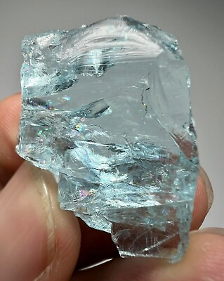 #ad Amazing Eye Clean Aquamarine Crystal Cluster From Badakhshan. 60 Carat $499.99