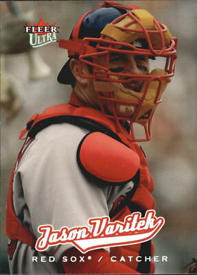 #ad 2005 Ultra Baseball Card #136 Jason Varitek $1.49