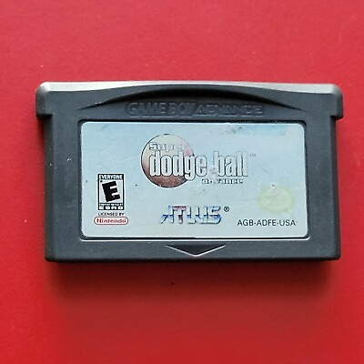 #ad Super Dodge Ball Nintendo Game Boy Advance Authentic $14.97