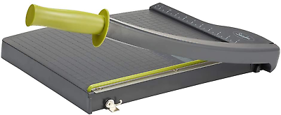 #ad Swingline Paper Cutter Guillotine Trimmer 12″ Cut Length 10 Sheet Capacity $52.99
