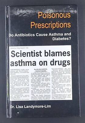 #ad Poisonous Prescriptions by Lisa Landymore Lim Hardcover 2006 Unread Very Rare $469.77