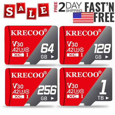 #ad Micro SD Card Mini SD TF Flash Ultra Class 10 Orginal Memory Card Wholesale Lot $13.75