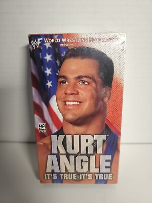 #ad WWF Kurt Angle Its True Its True VHS 2000 Wwe NEW SEALED. C $13.00