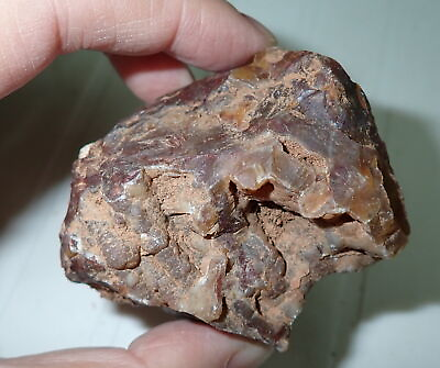 #ad Carnelian Rough Stone from Brazil 122.5 gram piece 63x54x32 mm $15.00
