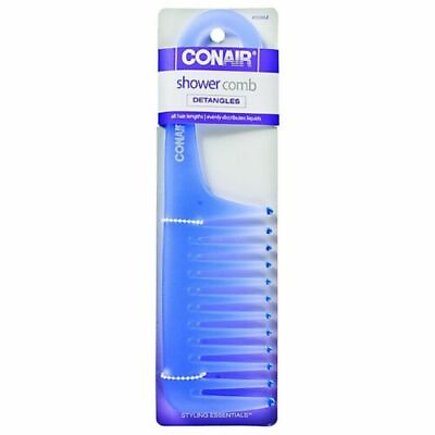 #ad Conair Brush Shower Comb Color#x27;s May Vary Pack of 3 $9.99