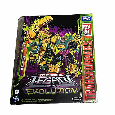 #ad #ad Hasbro Transformers Legacy Evolution G2 Universe Leader Class Grimlock Figure $30.00