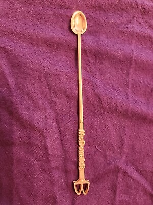 #ad Solid 14K gold McDonald#x27;s coffee spoon given to me by Andy Warhol. $10000.00