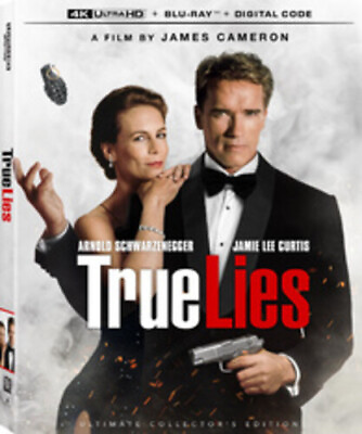 #ad True Lies New 4K UHD Blu ray With Blu Ray 4K Mastering Collector#x27;s Ed Dig $27.71
