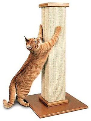 #ad Cat Scratching Post Pioneer Pet Ultimate Beige 16quot;X16quot; Base 32quot; Height $41.39