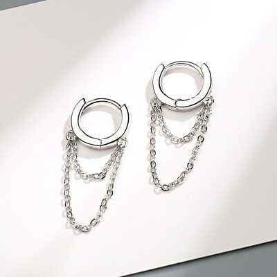#ad Women Wedding Drop Earring Gift Creative 925 Silver FilledGold Wedding Jewelry C $2.69