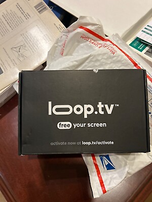 #ad BRAND NEW loop.tv Loop Player WiFi HDMI Streaming With Remote Unused $199.00