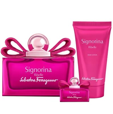 #ad Salvatore Ferragamo Ladies Signorina Ribelle Gift Set Fragrances 8052086379503 $49.80