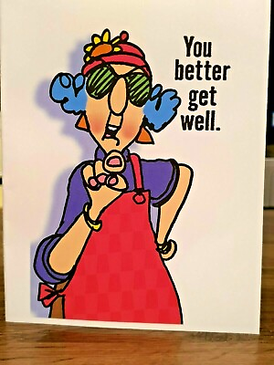 KITTY#x27;S NOTE CARDS Set of 10 Envelopes quot;You Better Get Wellquot; $9.98