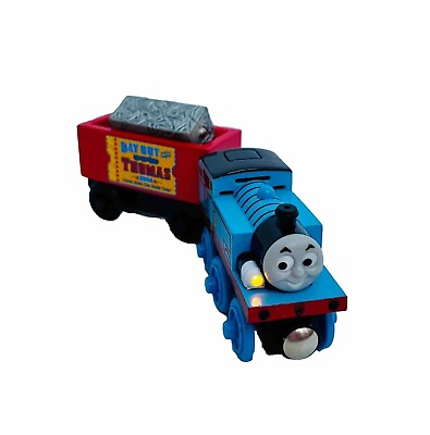 #ad Talking Thomas and Cargo Coal Car Thomas amp; Friends Wooden Railway Train NEW $24.95