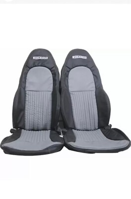 #ad Chevy Corvette Z06 Standard Seat Covers In Gray Black Color 1997 2004 $275.00